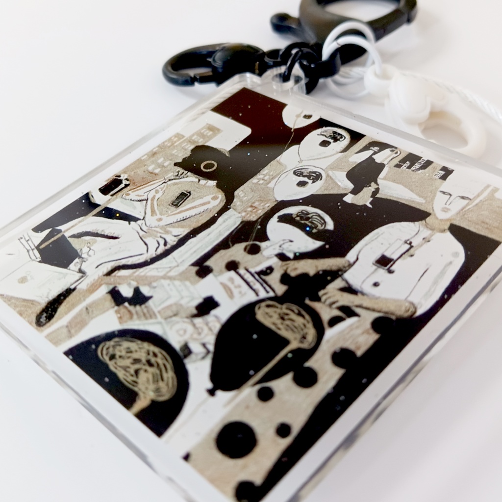 全4種アクリルじゃらじゃらキーホルダー