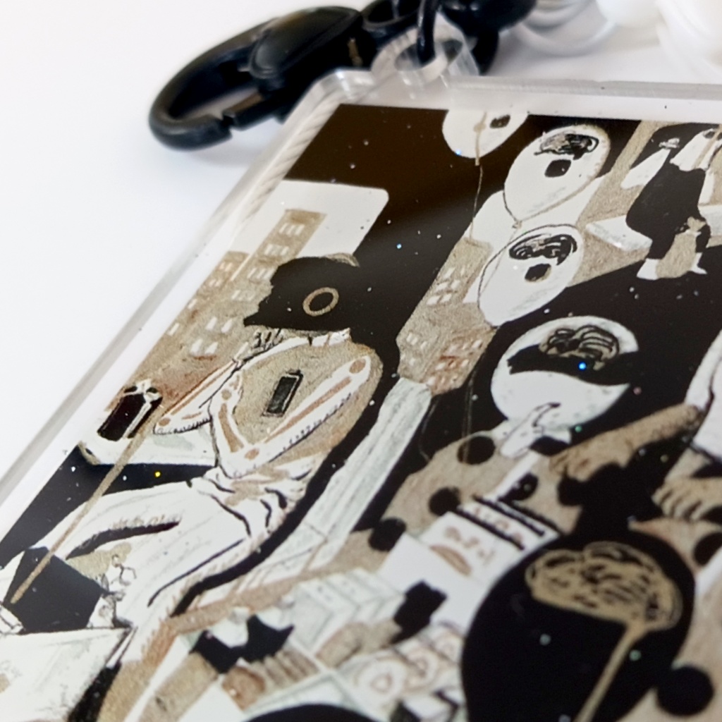 全4種アクリルじゃらじゃらキーホルダー