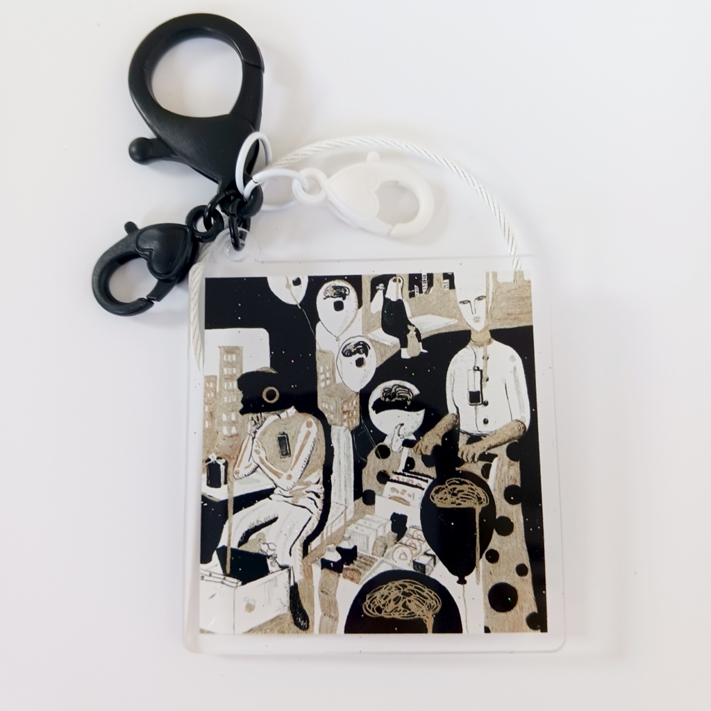 全4種アクリルじゃらじゃらキーホルダー