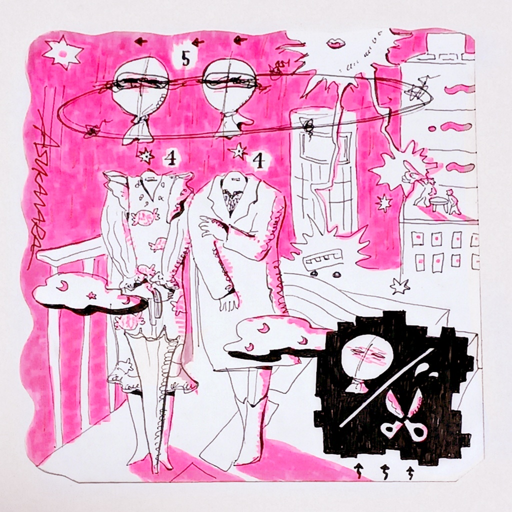 ドローイング原画(125×135mm)