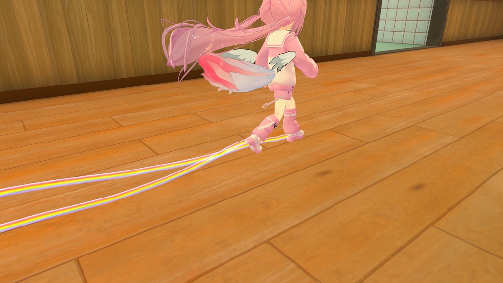 軌跡パーティクル