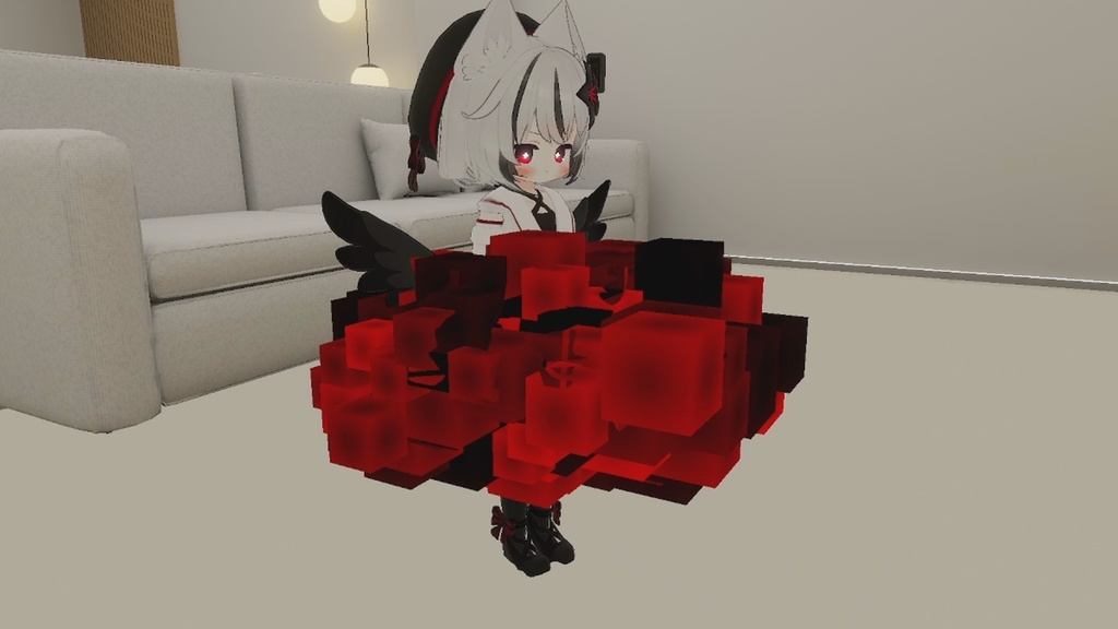 【ネメシスの杖専用】杖取り出しパーティクル