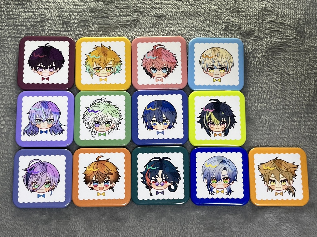 【非公式】スクエア缶バッジ