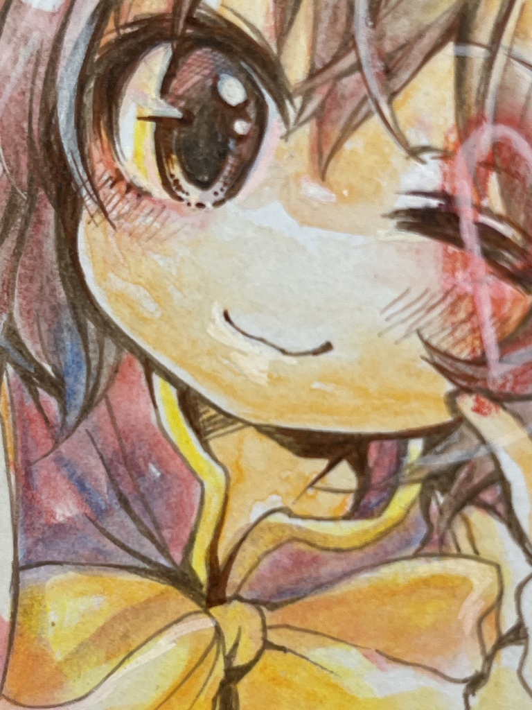手描き色紙(小)橙 - てんてん.com - BOOTH