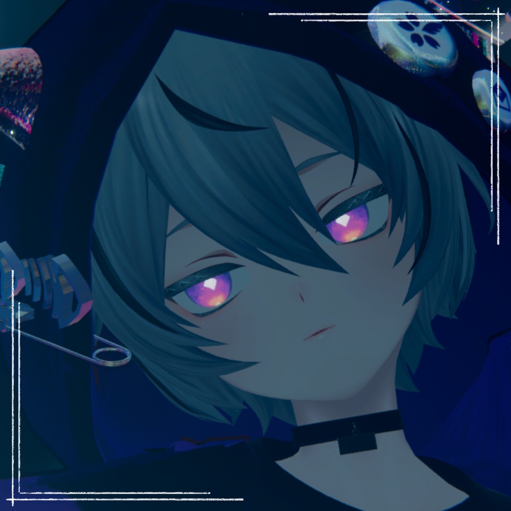 【くうた -Kuuta- 対応】『よぞら』(Eye&Eyelash texture)