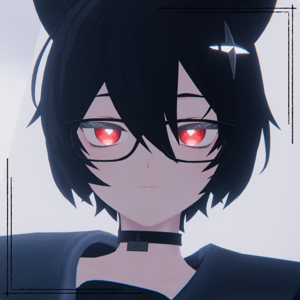 【くうた -Kuuta- 対応】『よぞら』(Eye&Eyelash texture)