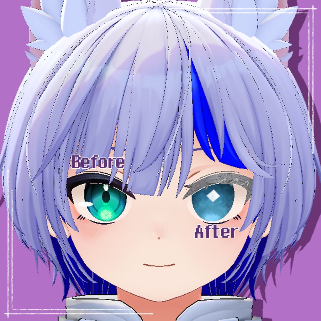 【-ハオラン-HAOLAN 対応】『よぞら』(Eye&Eyelash texture)