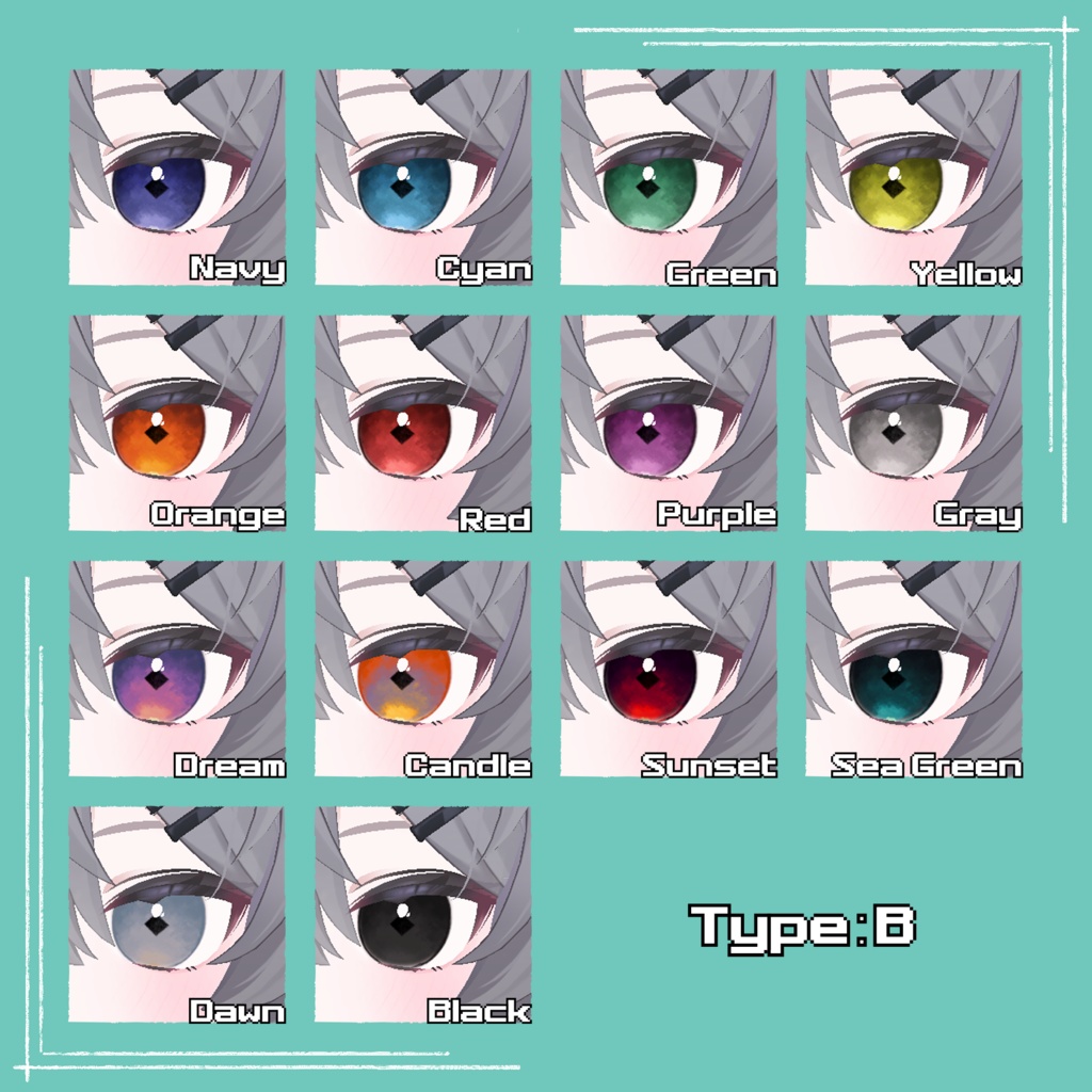 【真冬 対応】『よぞら』(Eye texture)