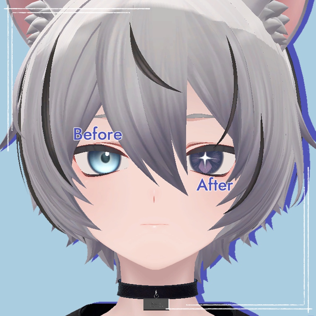 【くうた -Kuuta- 対応】『いのり』(Eye texture)