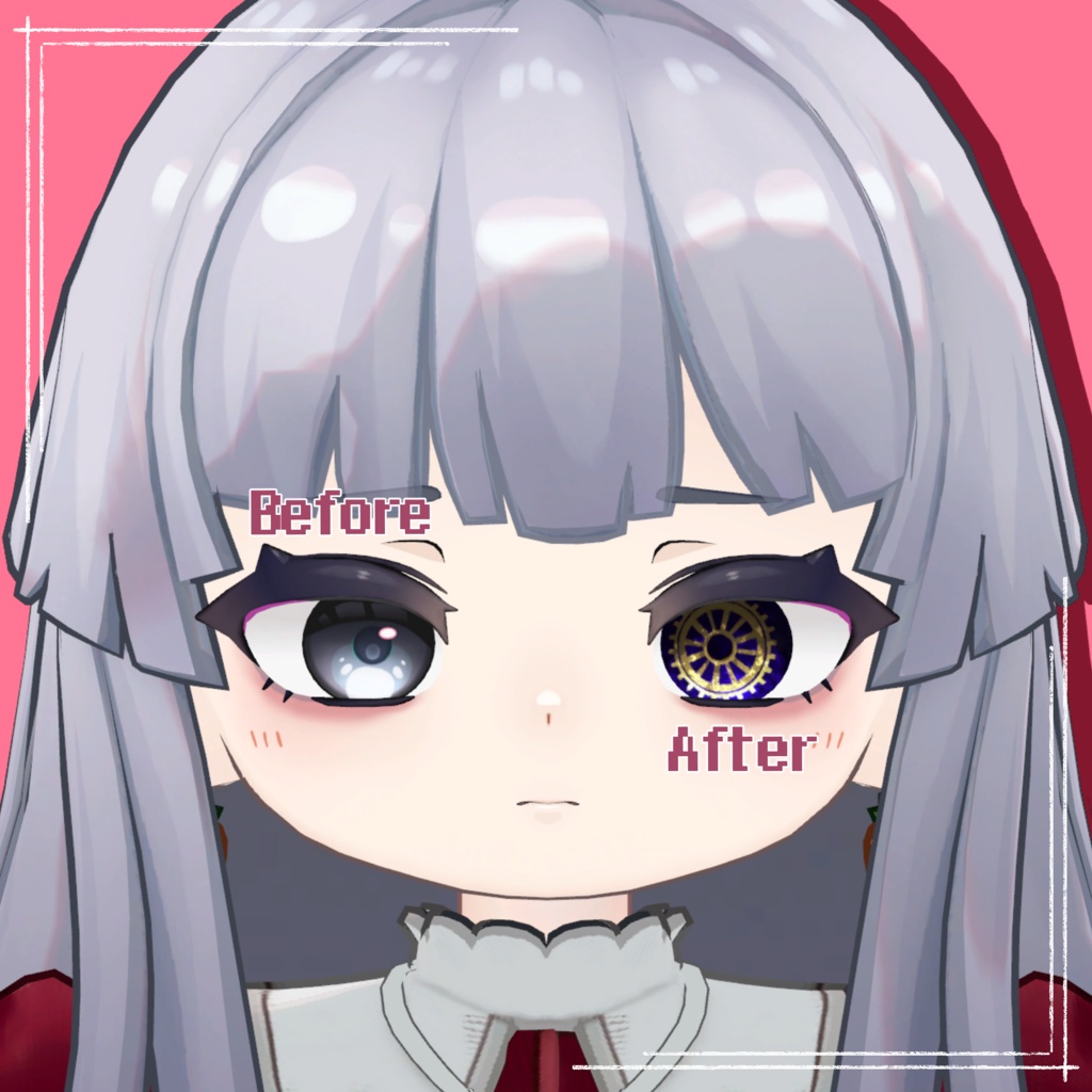 動く!【Nevry 対応】『まきな』(move Eye texture)