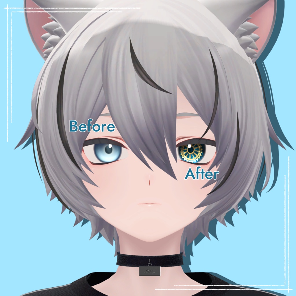 動く!【くうた -Kuuta- 対応】『まきな』(move Eye texture)