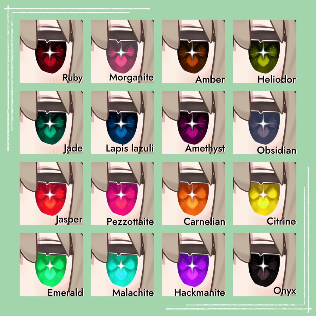 【キプフェル Kipfel 対応】『いのり』(Eye texture)