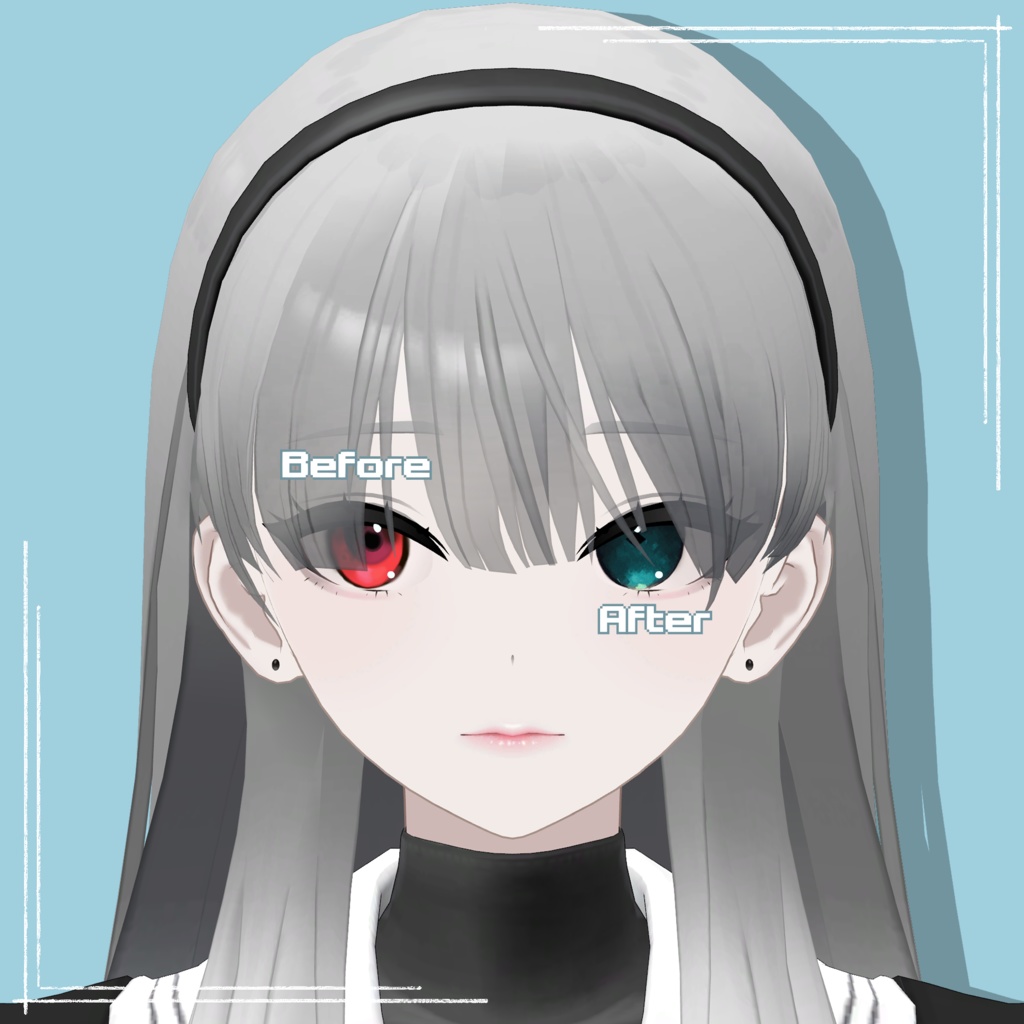 【ヴァーニー Varney 対応】『よぞら』(Eye texture)