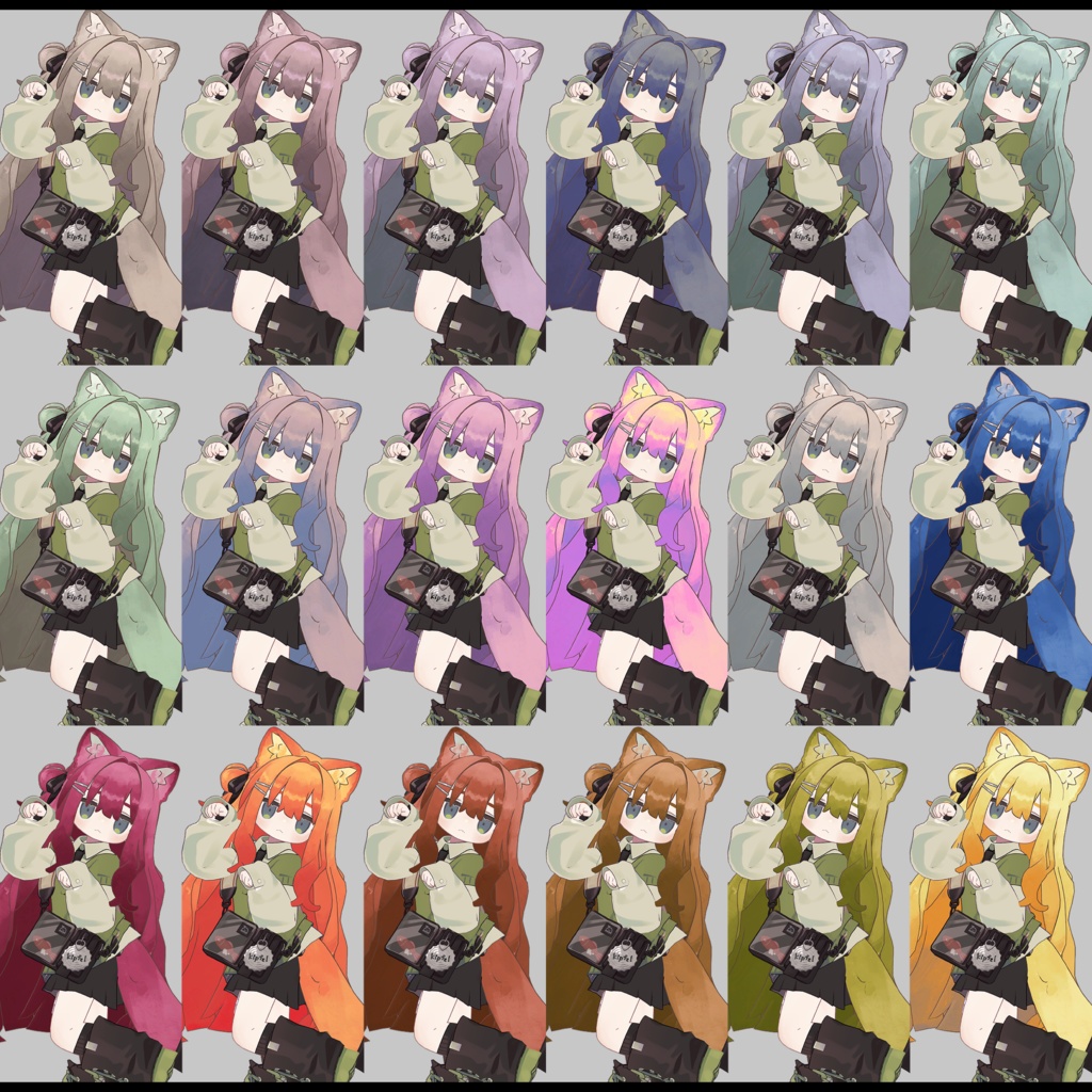 【キプフェル Kipfel 専用】ざらごわヘアテクスチャ(Hair texture)