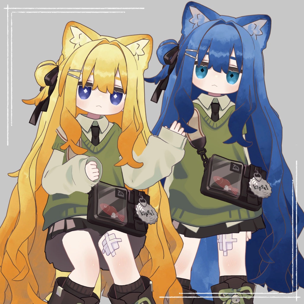 【キプフェル Kipfel 専用】ざらごわヘアテクスチャ(Hair texture)