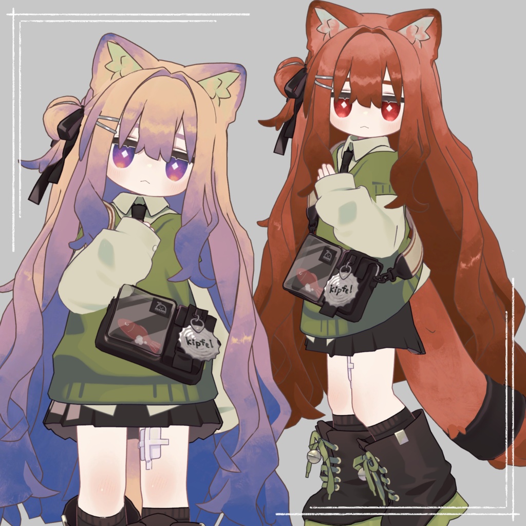 【キプフェル Kipfel 専用】ざらごわヘアテクスチャ(Hair texture)