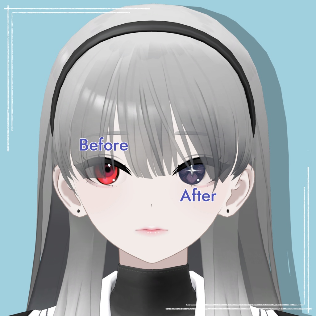 【ヴァーニー Varney 対応】『いのり』(Eye texture)