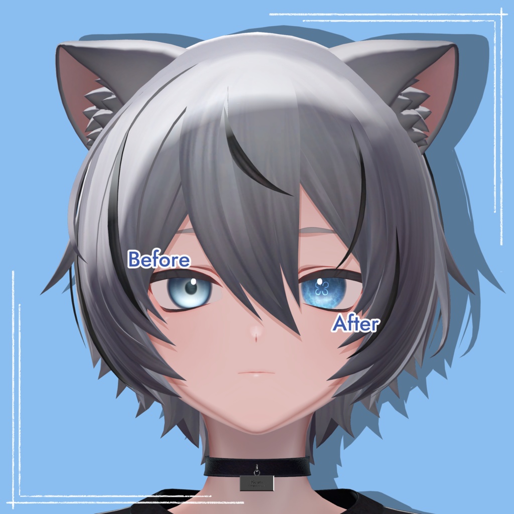 【12アバター対応】『みつき』(Eye texture)