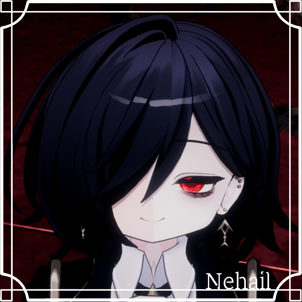 【65アバター対応】『おぼろ』(Eye texture)