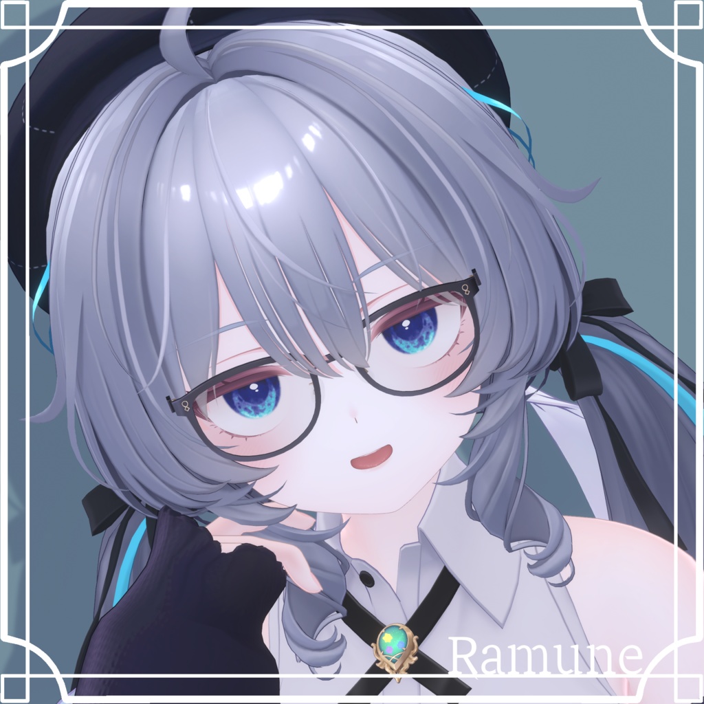 【76アバター対応】『おぼろ』(Eye texture)