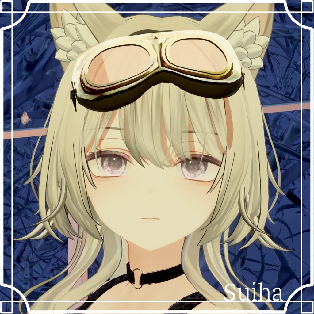 【76アバター対応】『おぼろ』(Eye texture)