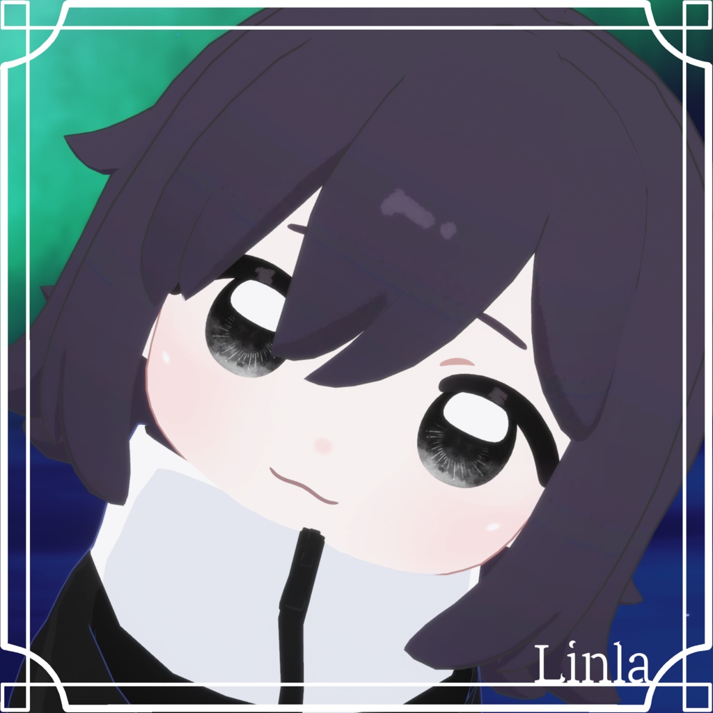 【64アバター対応】『おぼろ』(Eye texture)