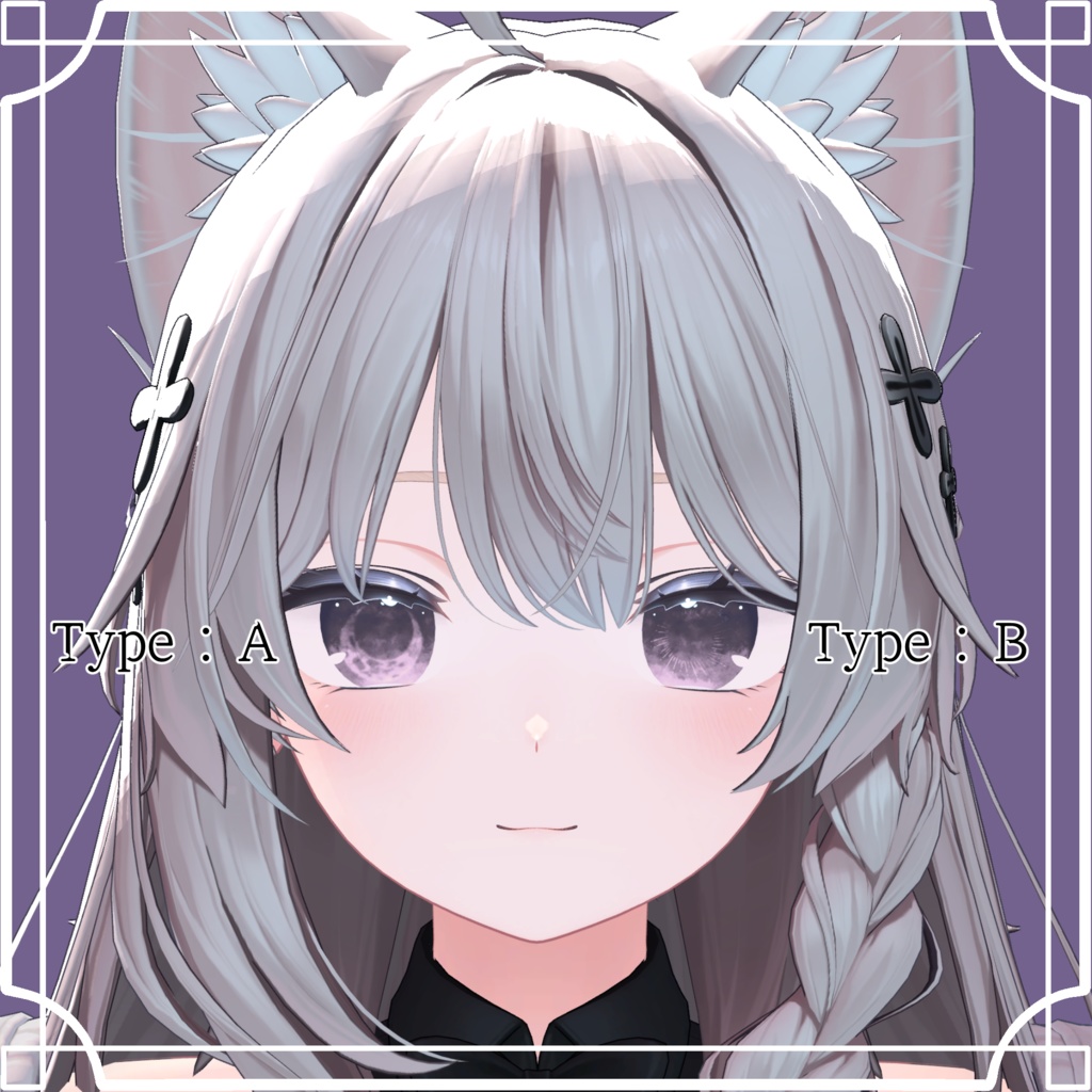 【64アバター対応】『おぼろ』(Eye texture)