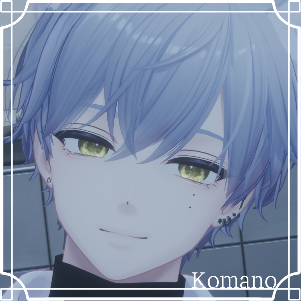 【64アバター対応】『おぼろ』(Eye texture)