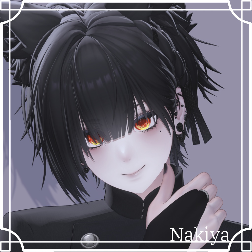 【76アバター対応】『おぼろ』(Eye texture)