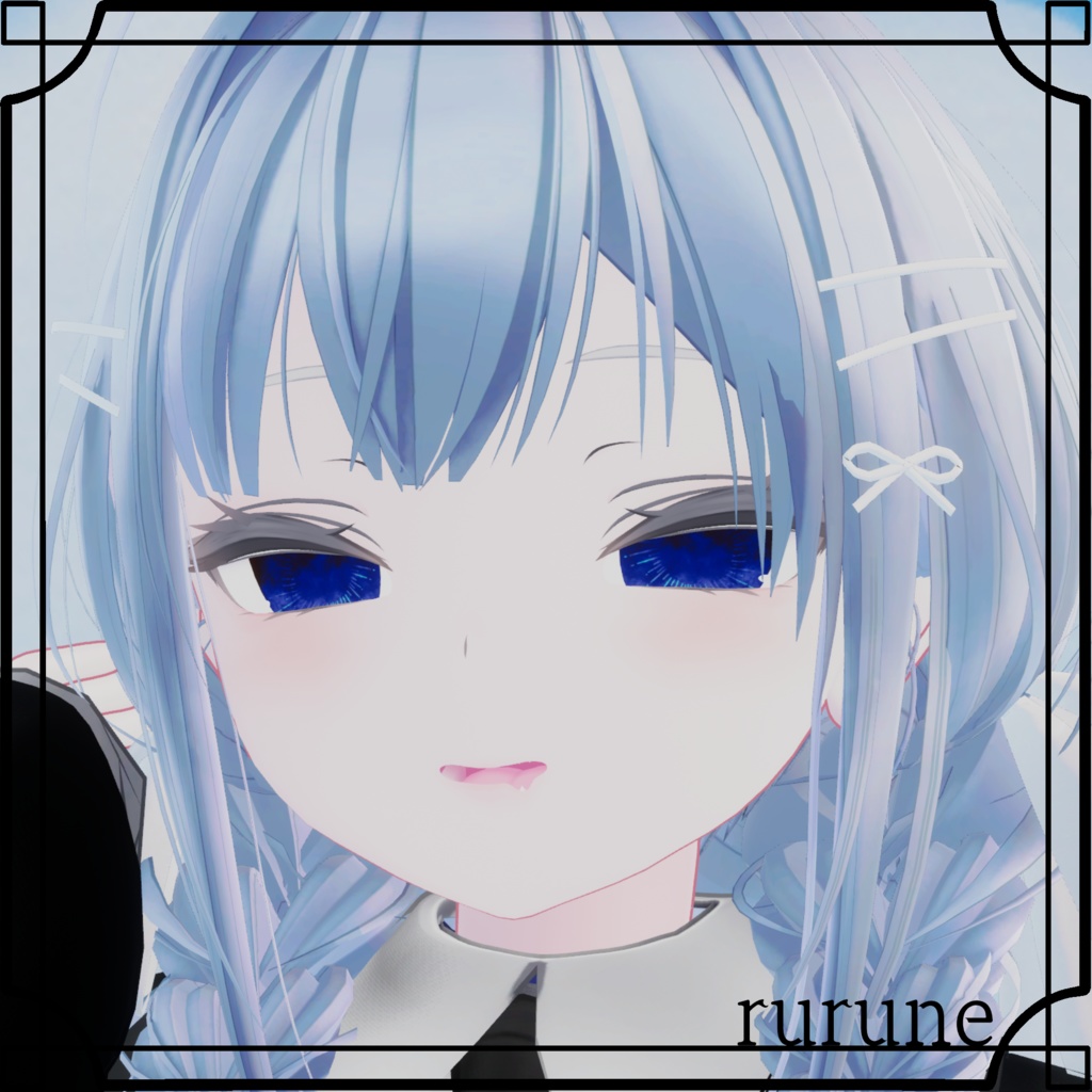 【64アバター対応】『おぼろ』(Eye texture)