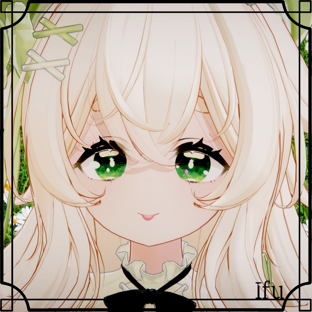 【64アバター対応】『おぼろ』(Eye texture)