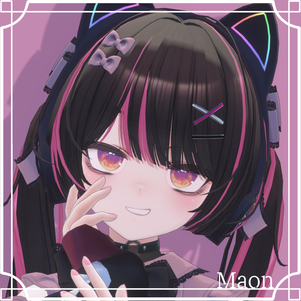 【76アバター対応】『おぼろ』(Eye texture)