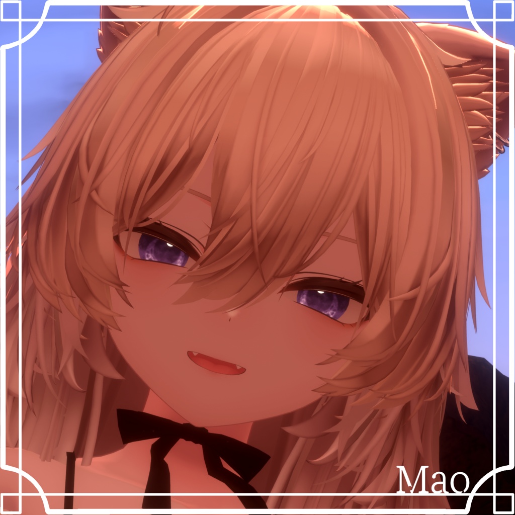 【64アバター対応】『おぼろ』(Eye texture)