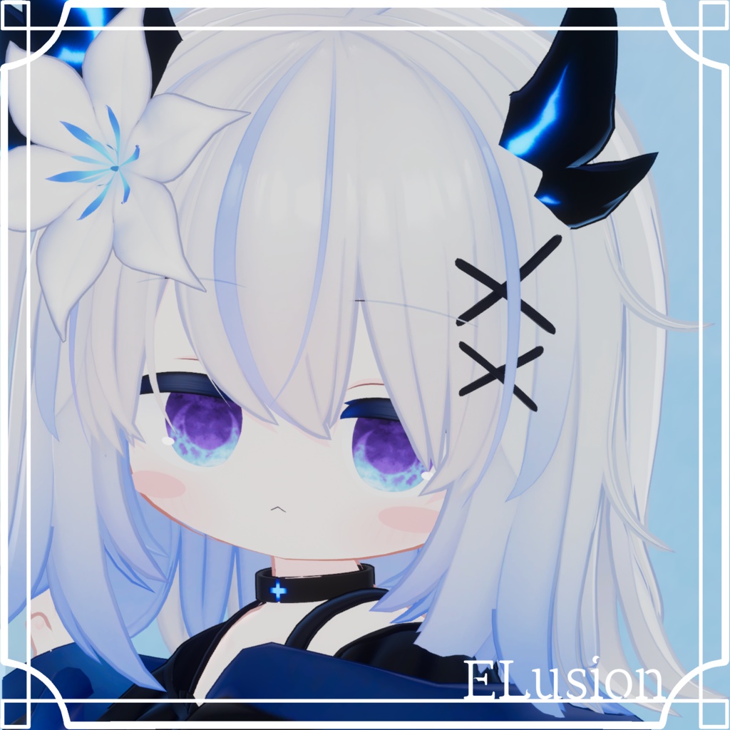 【64アバター対応】『おぼろ』(Eye texture)