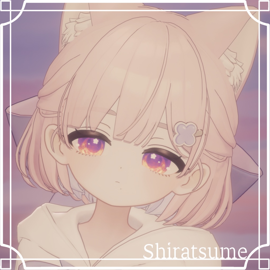 【64アバター対応】『おぼろ』(Eye texture)