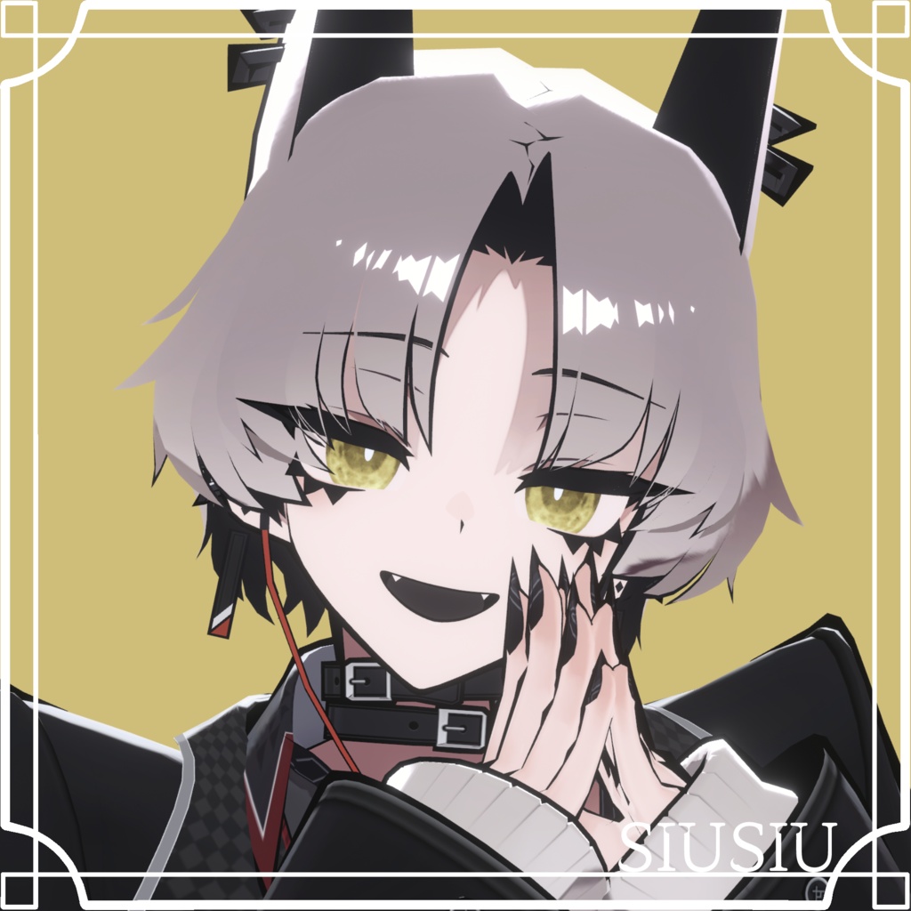 【85アバター対応】『おぼろ』(Eye texture)