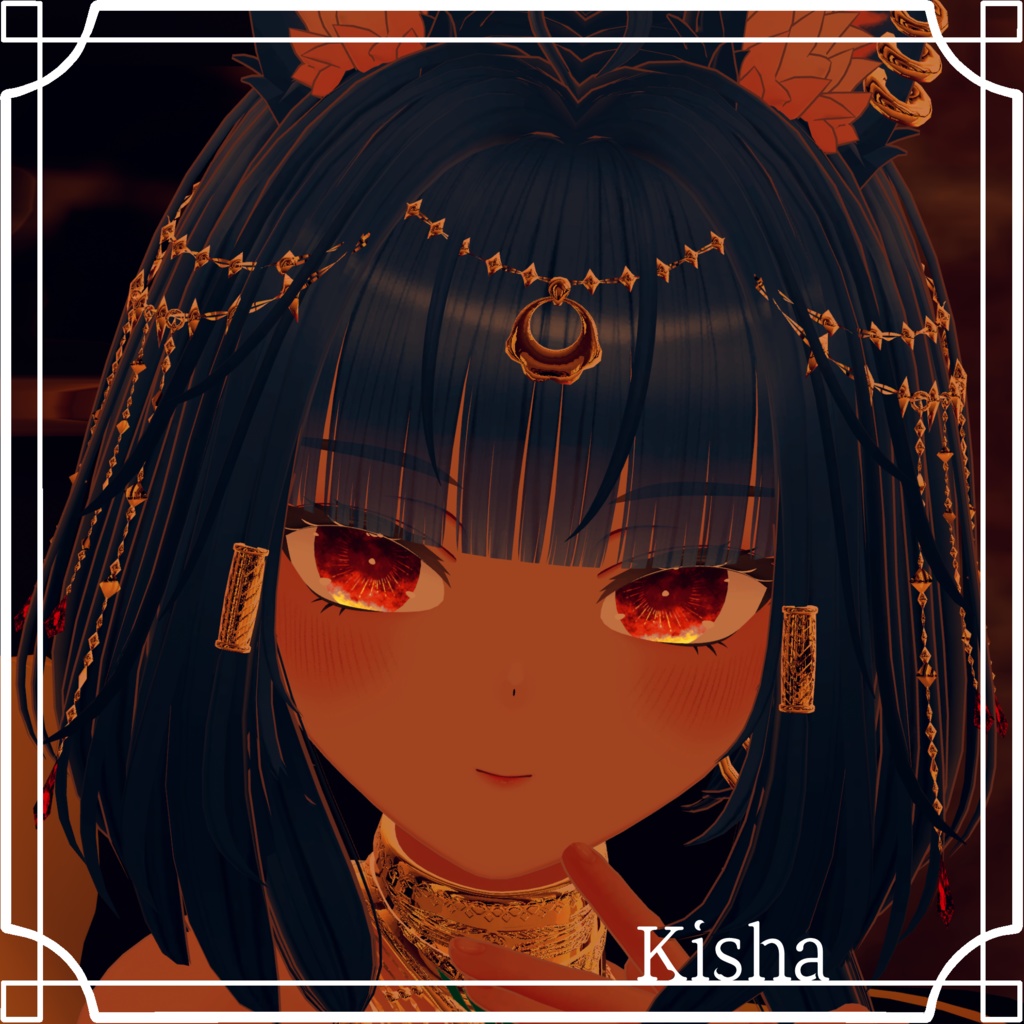 【64アバター対応】『おぼろ』(Eye texture)