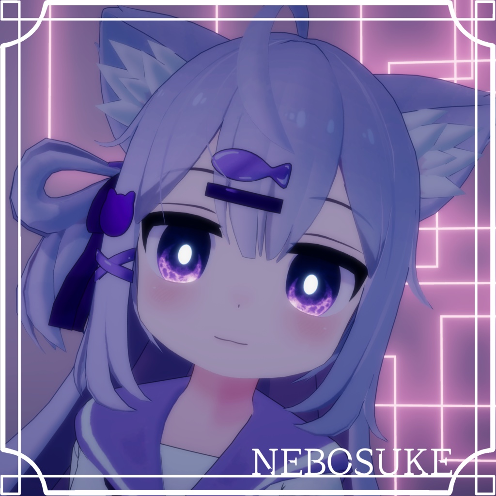 【64アバター対応】『おぼろ』(Eye texture)