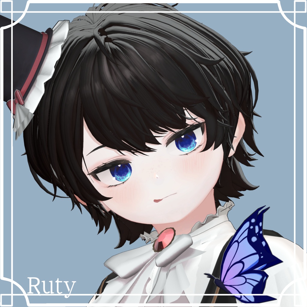 【90アバター対応】『おぼろ』(Eye texture)