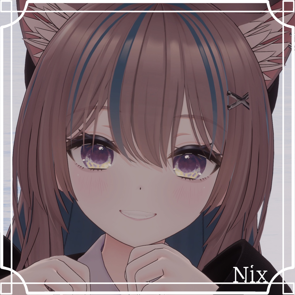 【64アバター対応】『おぼろ』(Eye texture)