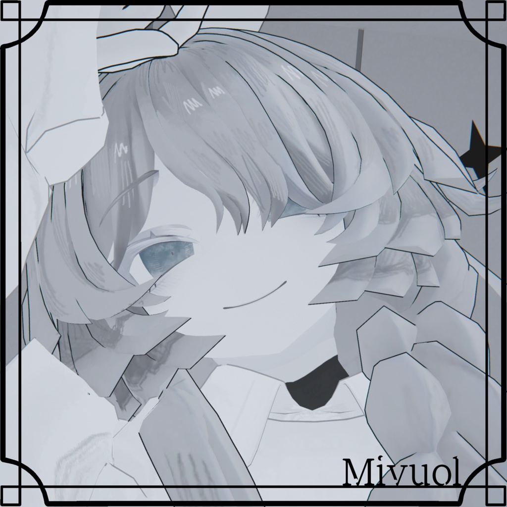 【64アバター対応】『おぼろ』(Eye texture)