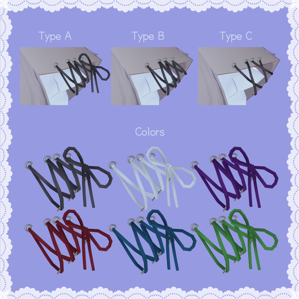 【真冬】まふみみコルセットピアス