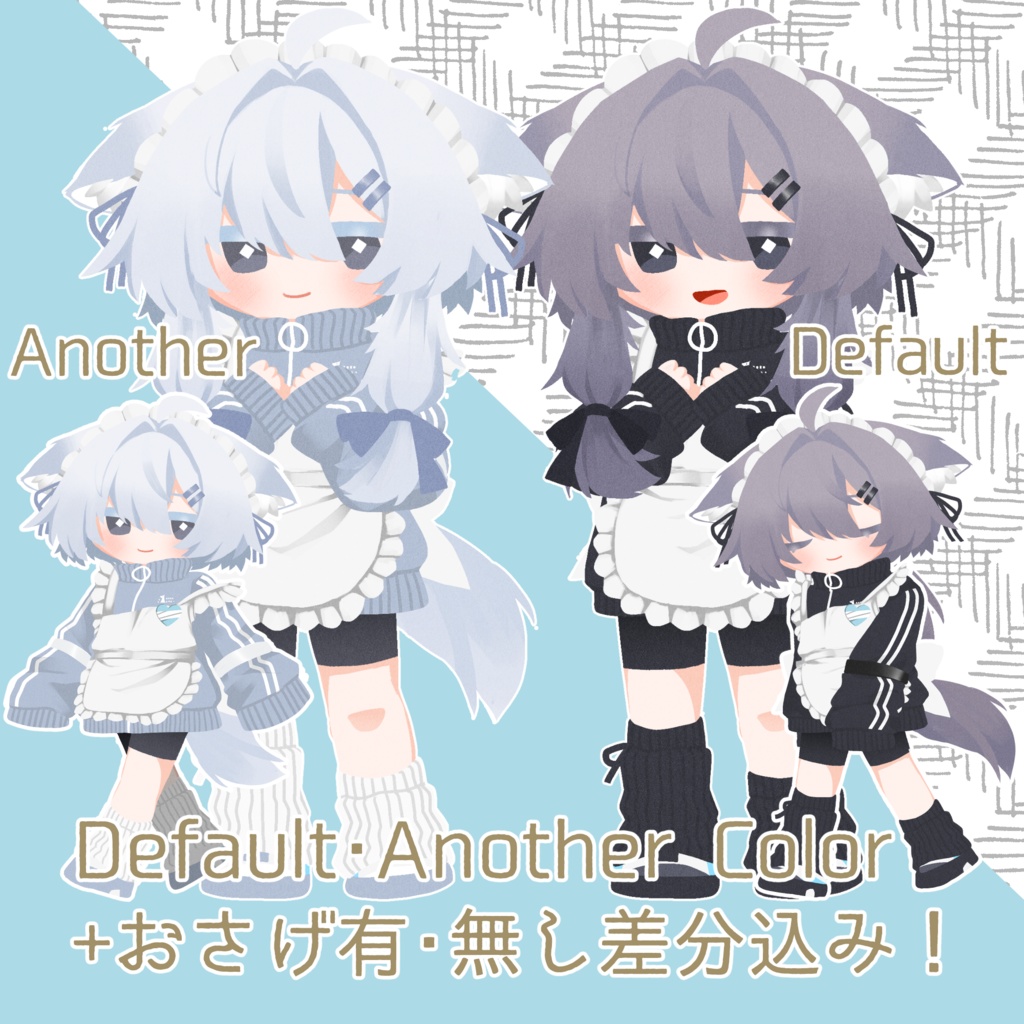 【無料】マフユチャン #ぷにぷにあばたー 対応イラスト