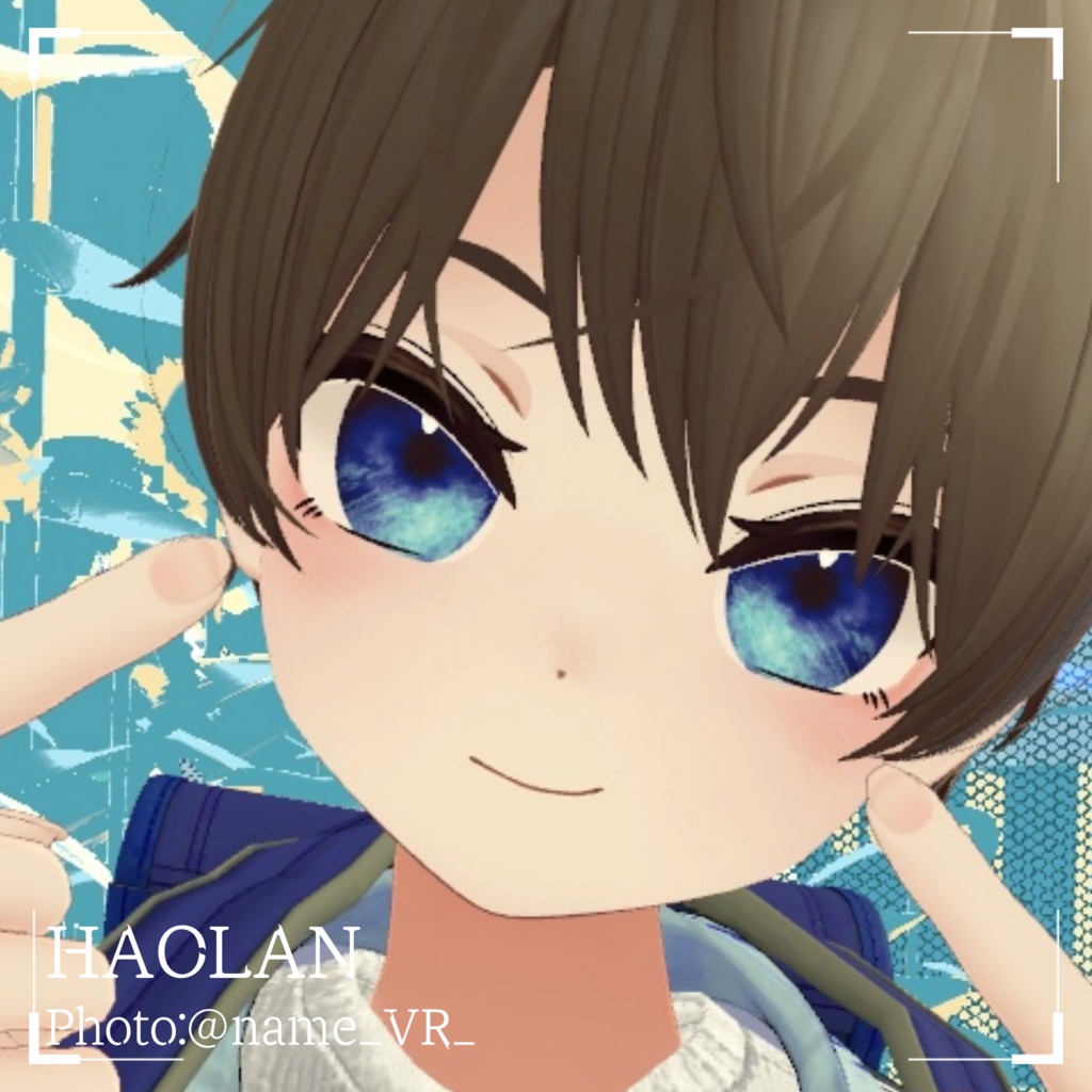 【64アバター対応】『くゆる』(Eye texture)