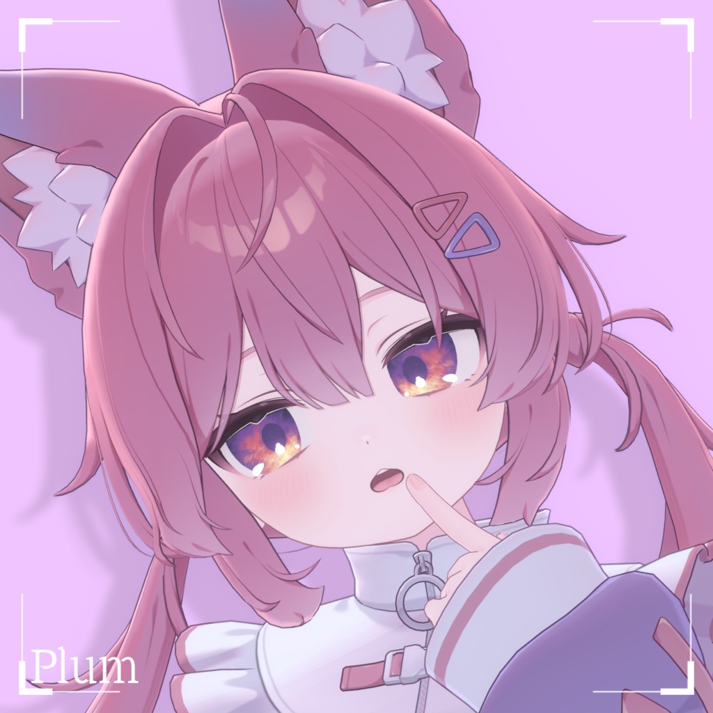 【74アバター対応】『くゆる』(Eye texture)