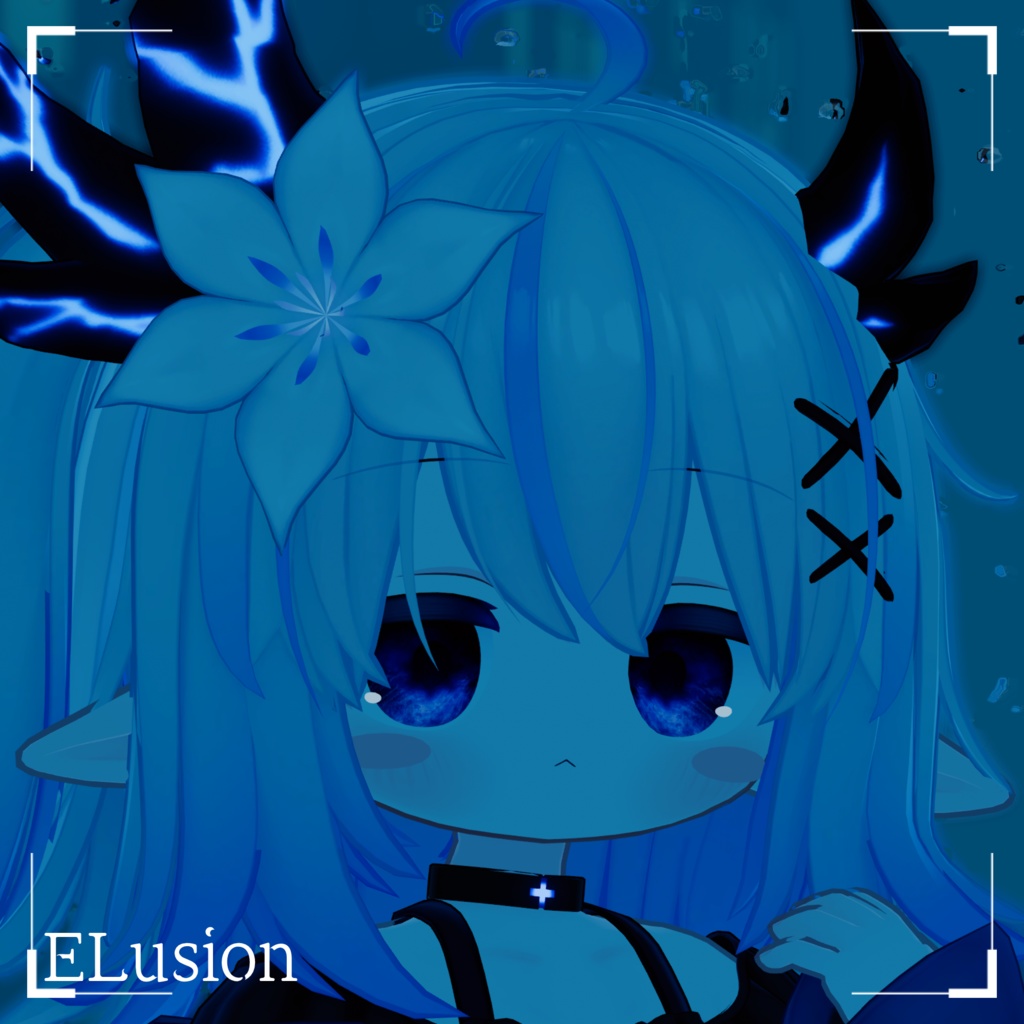 【64アバター対応】『くゆる』(Eye texture)