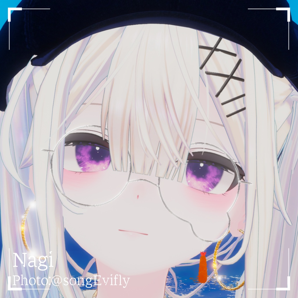 【64アバター対応】『くゆる』(Eye texture)