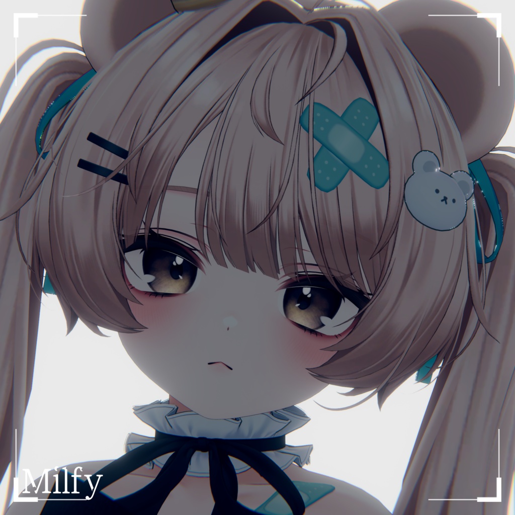 【64アバター対応】『くゆる』(Eye texture)