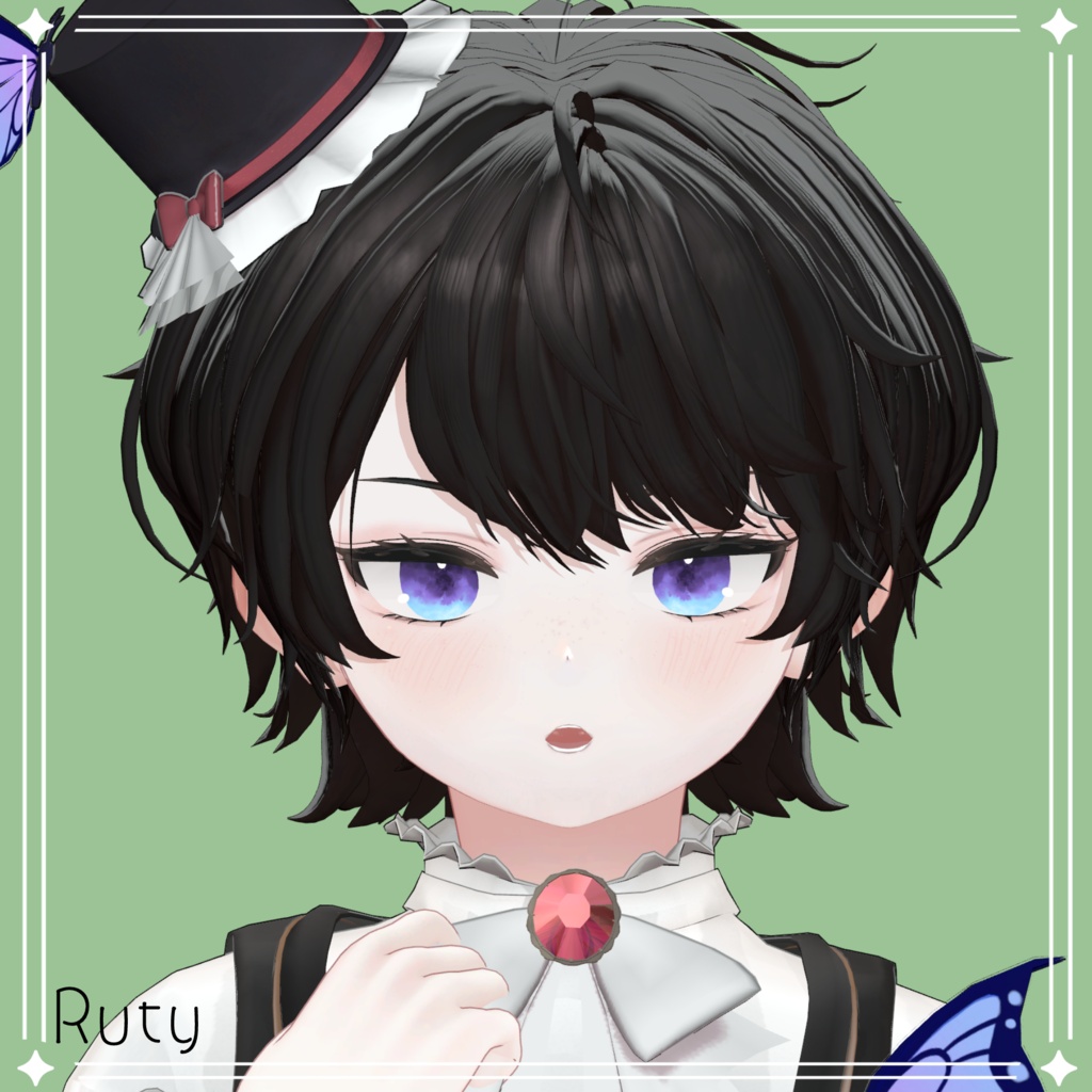 【90アバター対応】『よひら』(Eye texture)