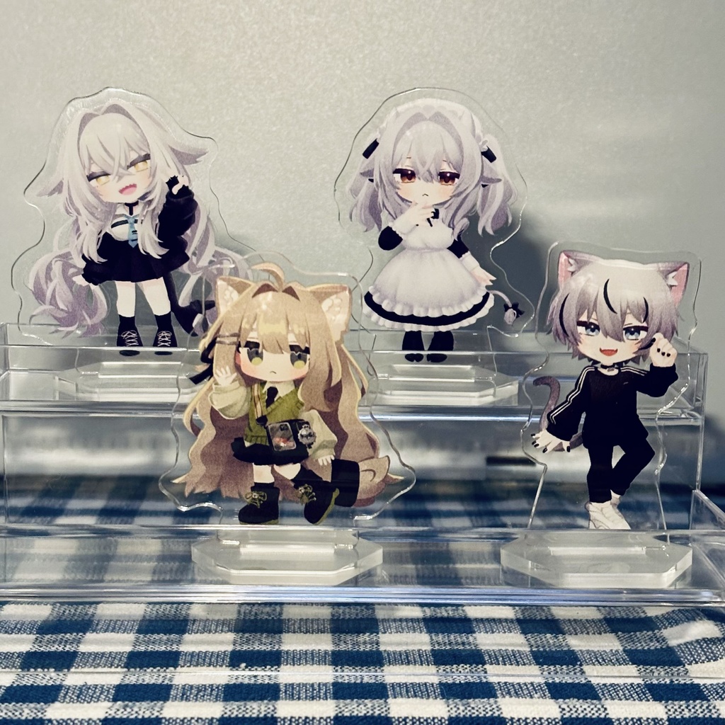 【受注生産】アクリルスタンド&ステッカーセット【4種】